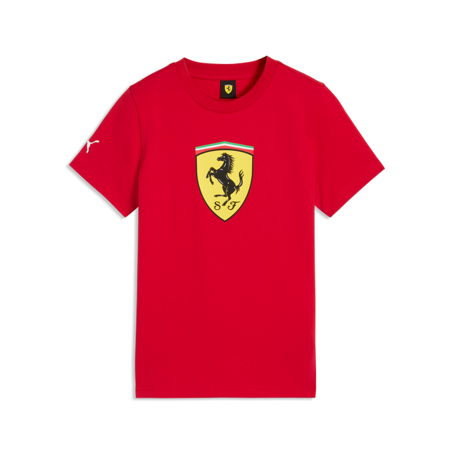 Scuderia Ferrari F1 Team PUMA Kids Big Shield T-Shirt