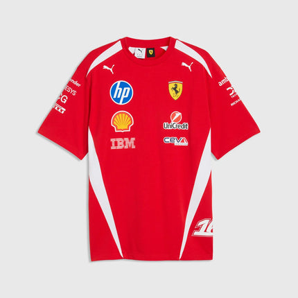 Scuderia Ferrari F1 Team PUMA Oversized Charles Leclerc Drivers T-Shirt 2026