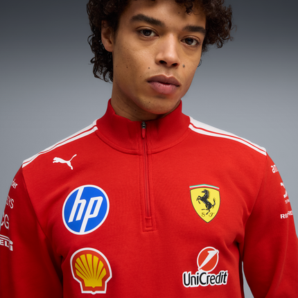 Scuderia Ferrari F1 Team PUMA Half Zip Sweatshirt 2026