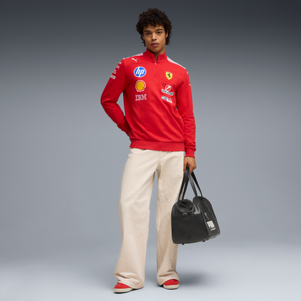 Scuderia Ferrari F1 Team PUMA Half Zip Sweatshirt 2026