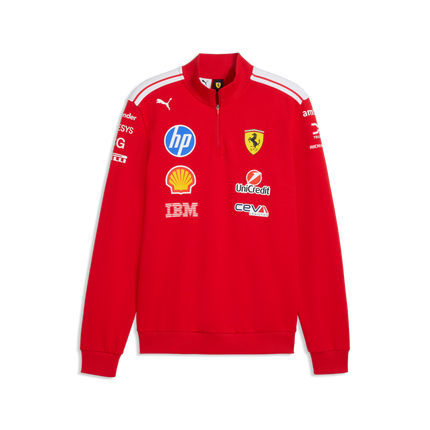 Scuderia Ferrari F1 Team PUMA Half Zip Sweatshirt 2026