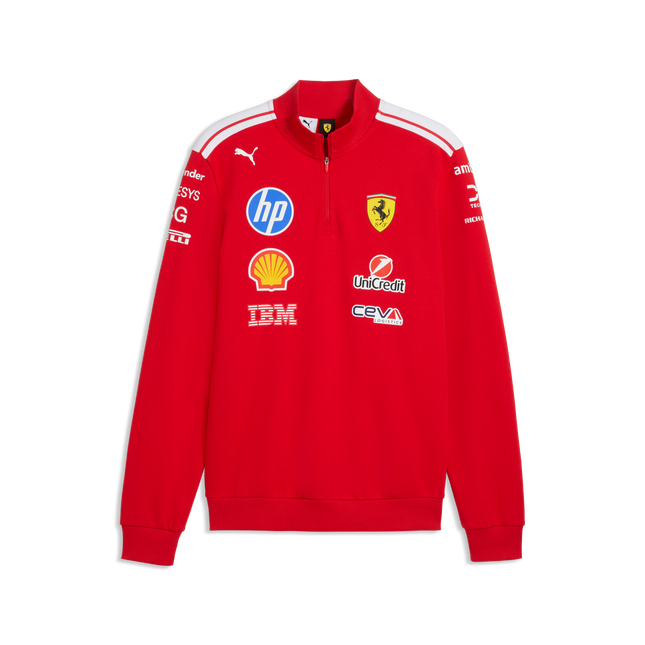 Scuderia Ferrari F1 Team PUMA Half Zip Sweatshirt 2026