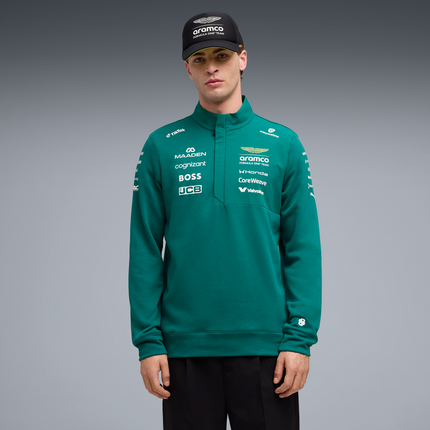 Aston Martin F1 Team PUMA Half Zip Sweatshirt 2026