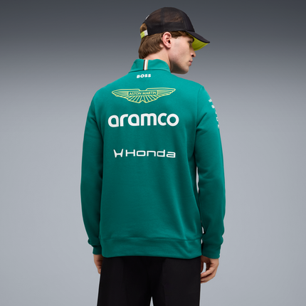 Aston Martin F1 Team PUMA Half Zip Sweatshirt 2026