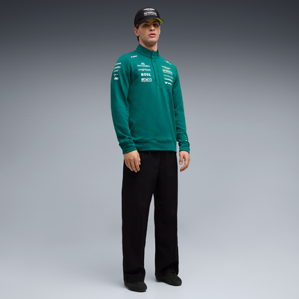 Aston Martin F1 Team PUMA Half Zip Sweatshirt 2026