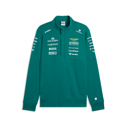 Aston Martin F1 Team PUMA Half Zip Sweatshirt 2026
