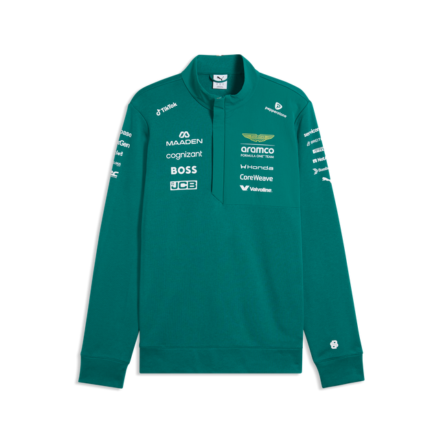 Aston Martin F1 Team PUMA Half Zip Sweatshirt 2026