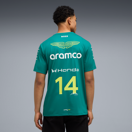 Aston Martin F1 Team PUMA Fernando Alonso Drivers T-Shirt 2026