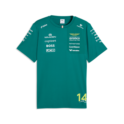 Aston Martin F1 Team PUMA Fernando Alonso Drivers T-Shirt 2026