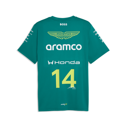 Aston Martin F1 Team PUMA Fernando Alonso Drivers T-Shirt 2026