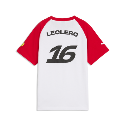 Scuderia Ferrari F1 Team PUMA Kids Charles Leclerc #16 Graphic T-Shirt