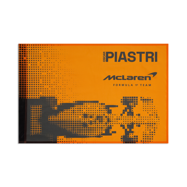 McLaren F1 Team PUMA Oscar Piastri Drivers Flag
