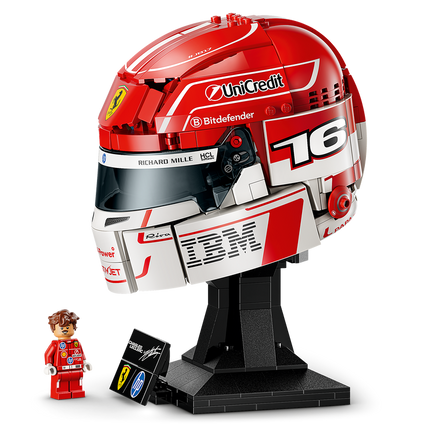 Pre Order Scuderia Ferrari F1 Team Charles Leclerc LEGO Helmet