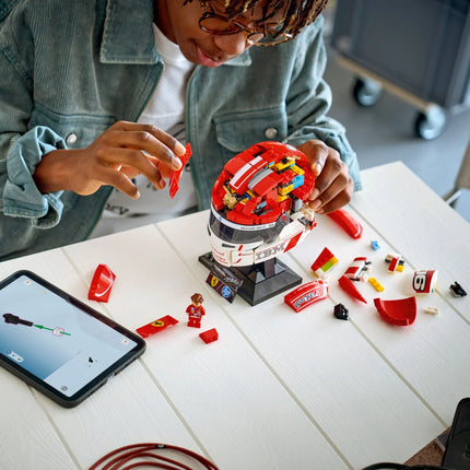 Pre Order Scuderia Ferrari F1 Team Charles Leclerc LEGO Helmet