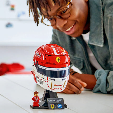 Pre Order Scuderia Ferrari F1 Team Charles Leclerc LEGO Helmet