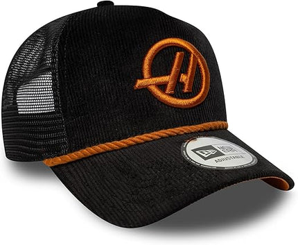 Haas F1 Team New Era E-Frame Trucker Adjustable Baseball Cap