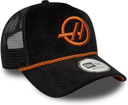 Haas F1 Team New Era E-Frame Trucker Adjustable Baseball Cap
