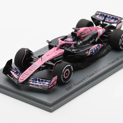 Alpine F1 Team Spark Model Jack Doohan Abu Dhabi GP Special Edition 1/43 Scale Model Car