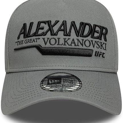 UFC MMA New Era Alexander Volkanovski Charcoal Baseball Cap