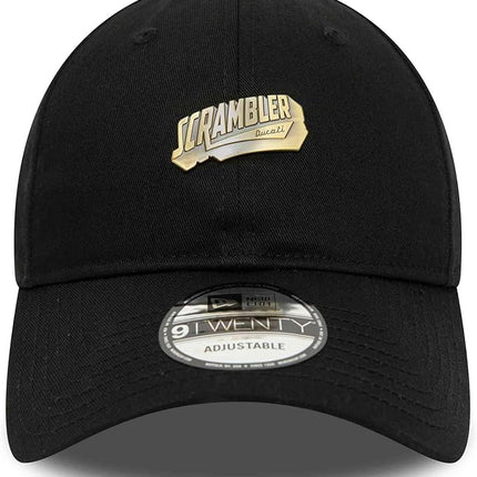 Ducati Scrambler New Era Metal Pin Badge Baseball Cap
