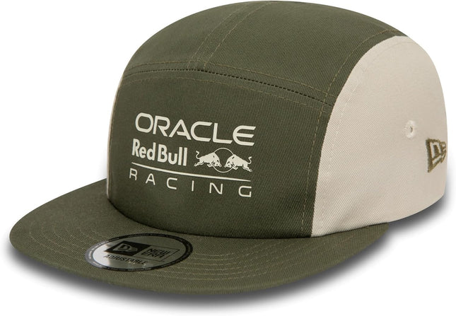 New Era Red Bull Racing Seasonal Dark Green Camper Adjustable Baseball Cap