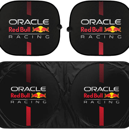 Red Bull Racing Front Screen Sunshade And Rear Sunshades