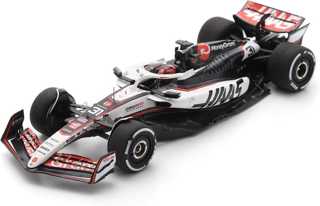 Haas F1 Spark Model Esteban Ocon China GP 1/43 Scale Racing Car 2025