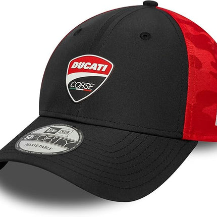 Ducati Corse New Era Logo Camo Print Baseball Cap