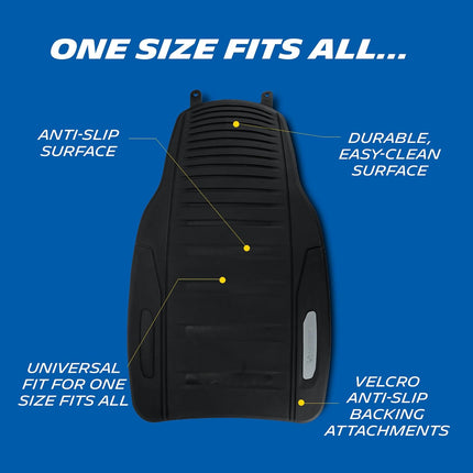 Michelin Heavy Duty Non-Slip Car Floor Mats 4 Piece Set of Front & Rear