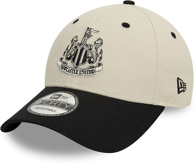 New Era 9Forty Adjustable Cap - Newcastle United Ivory Beige