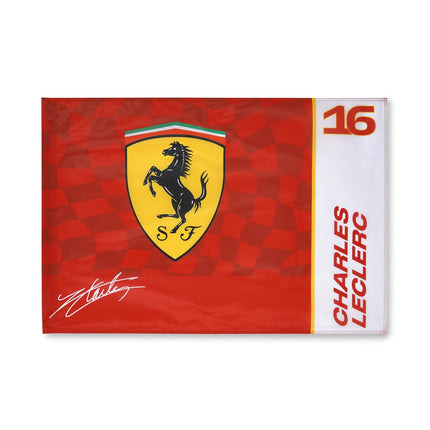 Scuderia Ferrari F1 Team Charles Leclerc Flag 2024
