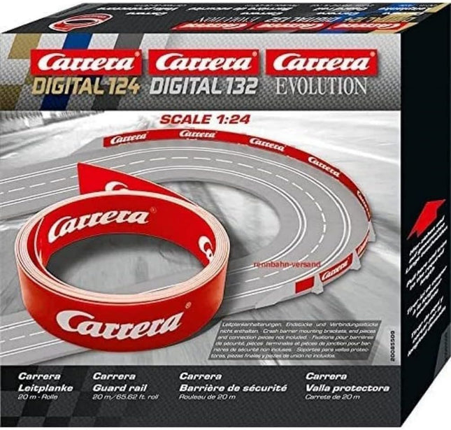 Carrera Cars 20085509 Digital 132/124 Evolution Guardrail, Vehicle, 20 m