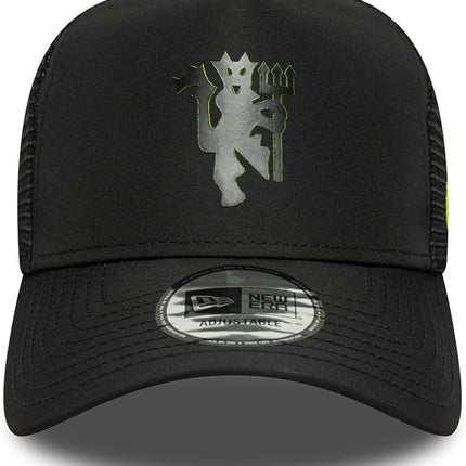 Manchester United New Era Logo A-Frame Trucker Baseball Cap