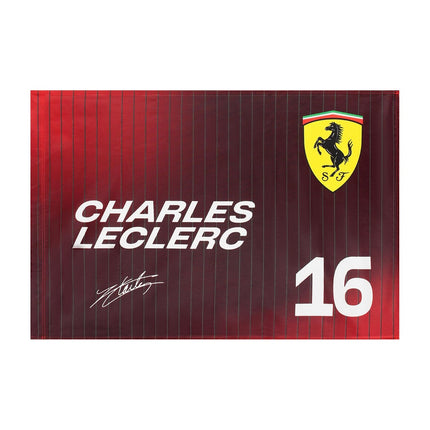 Scuderia Ferrari F1 Team Charles Leclerc Flag 2025