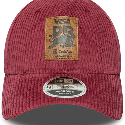 Visa Cash App Racing Bulls New Era Corduroy Style Baseball Cap