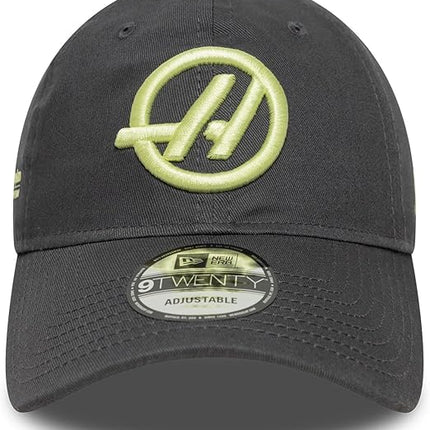 Haas F1 Team New Era Seasonal Logo Dark Grey Baseball Cap