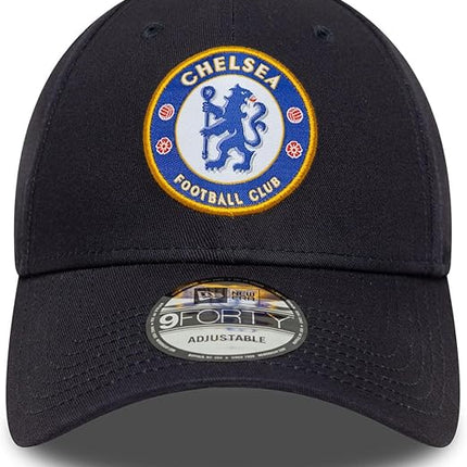 Chelsea FC New Era Black Adjustable Baseball Cap