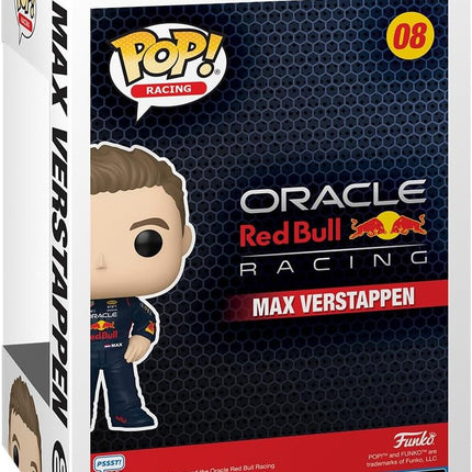 Red Bull Racing F1 Max Verstappen With Helmet Funko POP! Collectable Figure