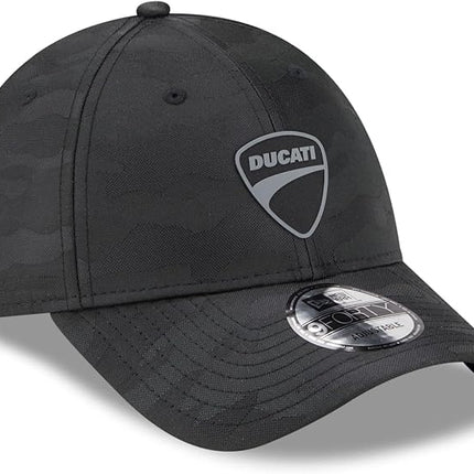 Ducati Corse New Era Logo Camo Grey Print Baseball Cap