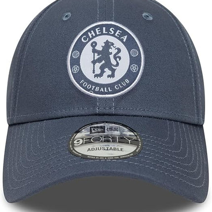 Chelsea FC New Era Adjustable Grey Baseball Cap