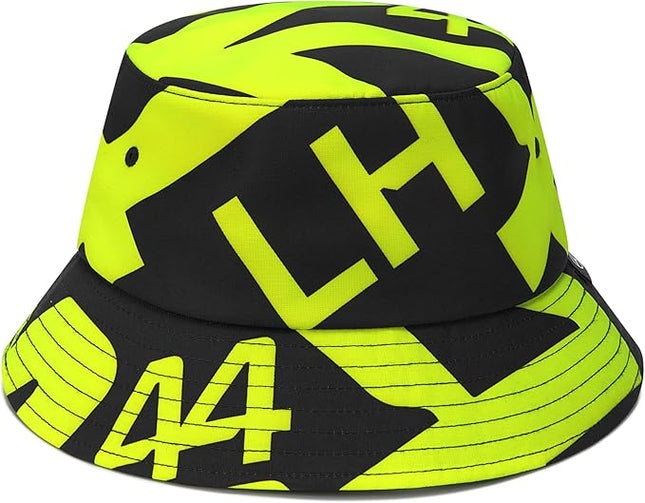Mercedes AMG Petronas Lewis Hamilton Neon Bucket Hat