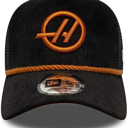Haas F1 Team New Era E-Frame Trucker Adjustable Baseball Cap