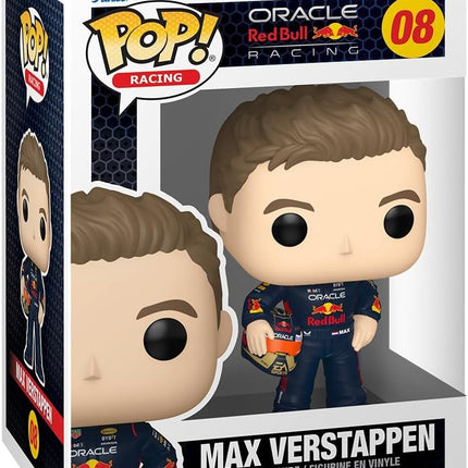 Red Bull Racing F1 Max Verstappen With Helmet Funko POP! Collectable Figure