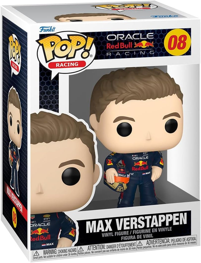 Red Bull Racing F1 Max Verstappen With Helmet Funko POP! Collectable Figure