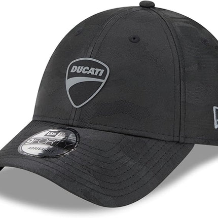 Ducati Corse New Era Logo Camo Grey Print Baseball Cap