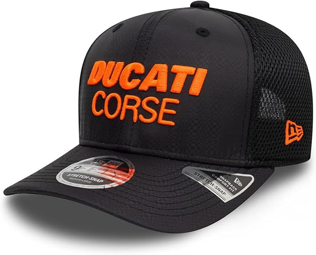 New Era 9Fifty Stretch Snapback Cap - Gradient Ducati Motors - Black
