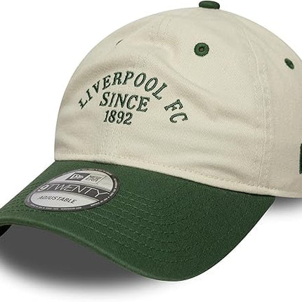 Liverpool FC Light Beige New Era 9TWENTY Cap