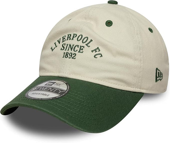 Liverpool FC Light Beige New Era 9TWENTY Cap
