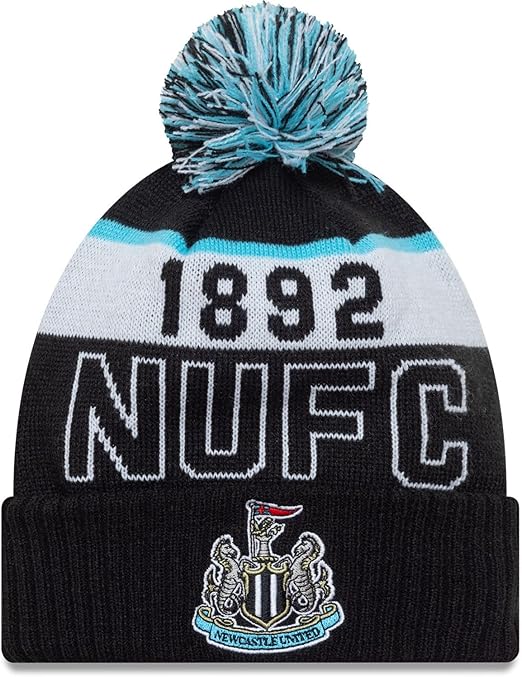Newcastle United Football Club New Era Winter Sport Bobble Beanie