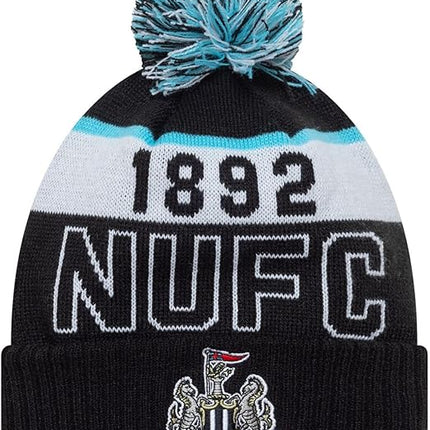 Newcastle United Football Club New Era Winter Sport Bobble Beanie